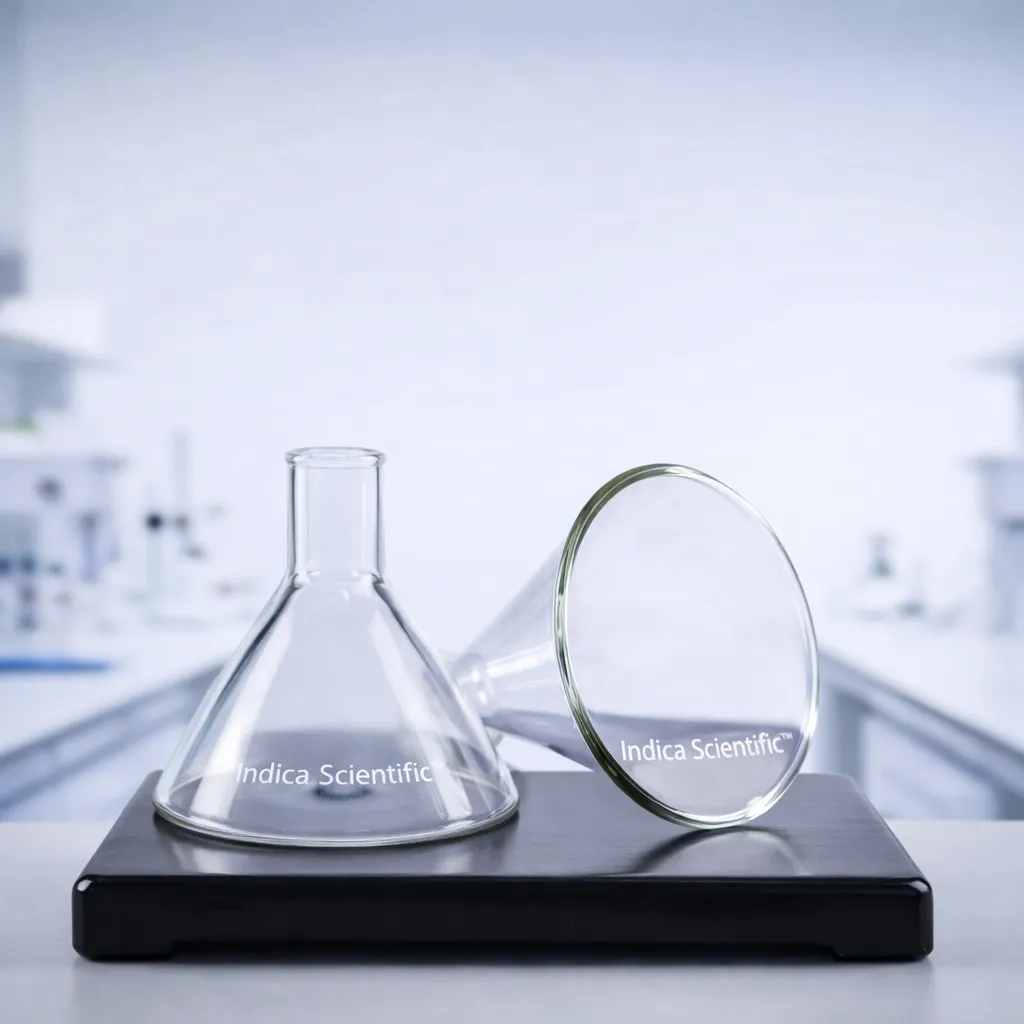 Powder Funnel Plain Stem – Borosilicate Glass Lab Funnel