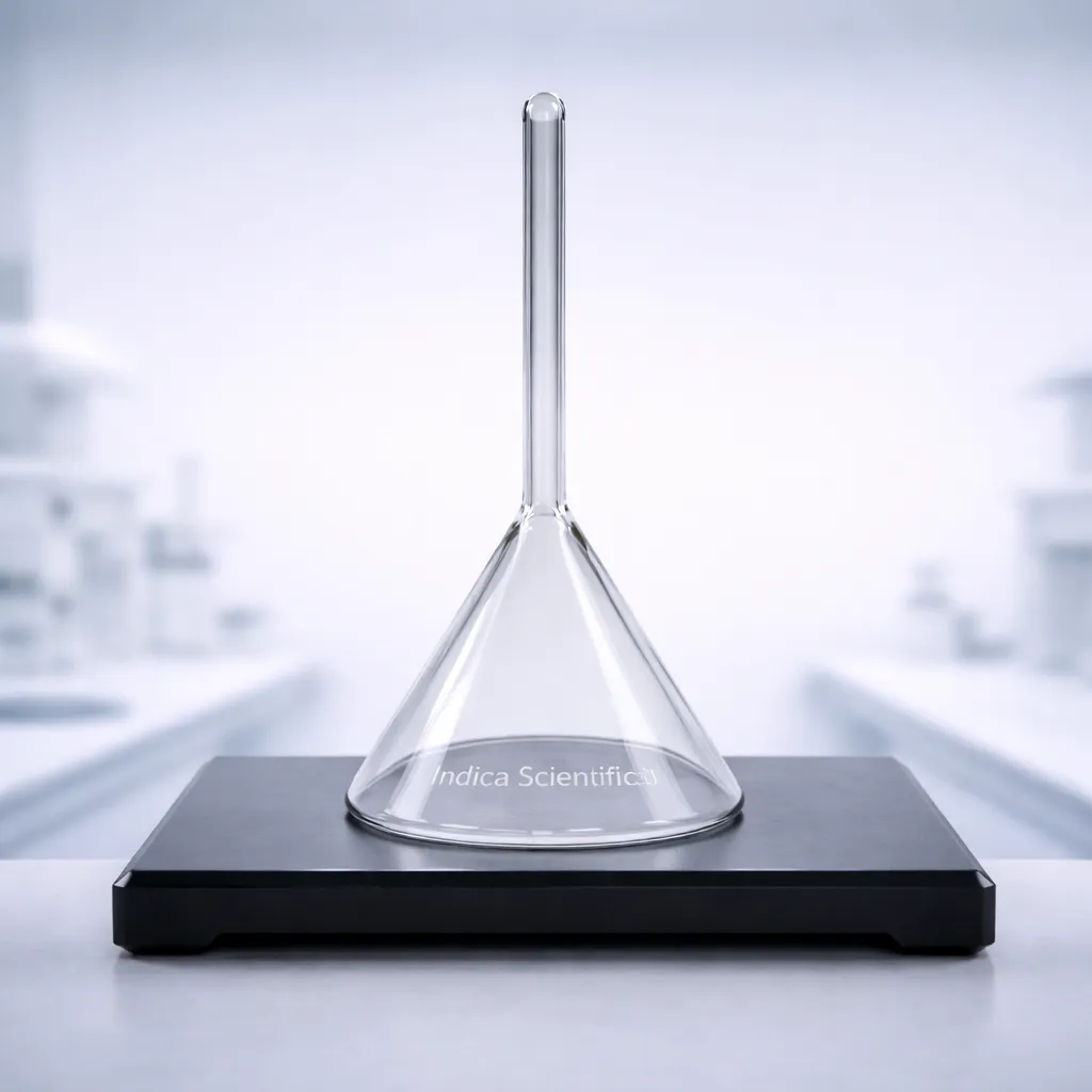 Ribbed Filter Funnel