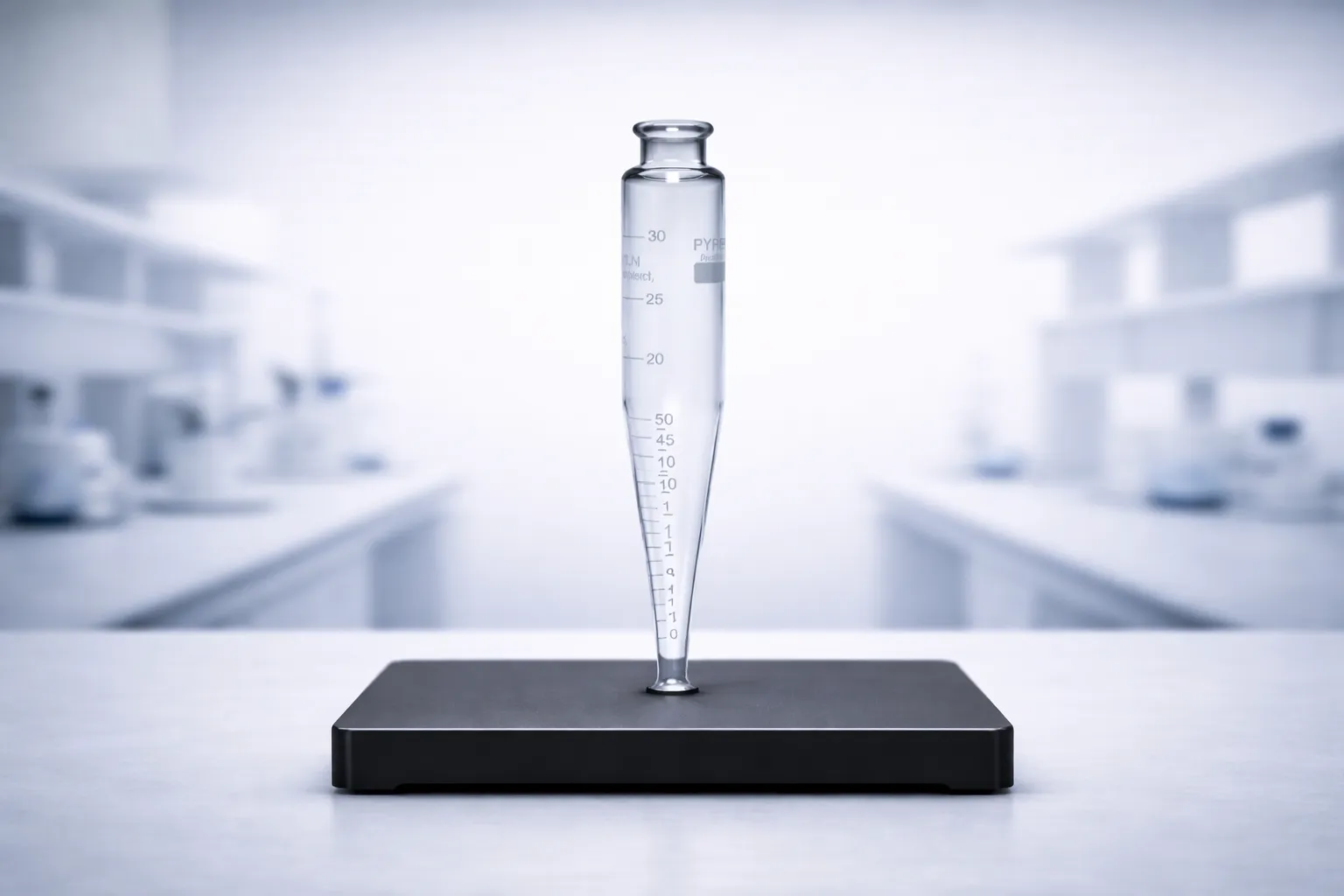 Conical Laboratory Glass Centrifuge Tube