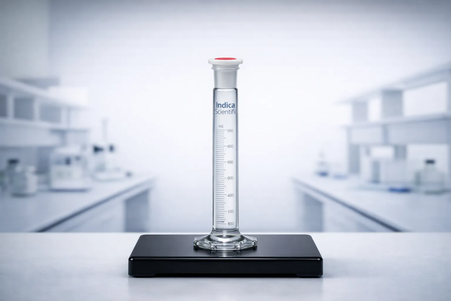 Cylindrical Plastic Stopper for Laboratory